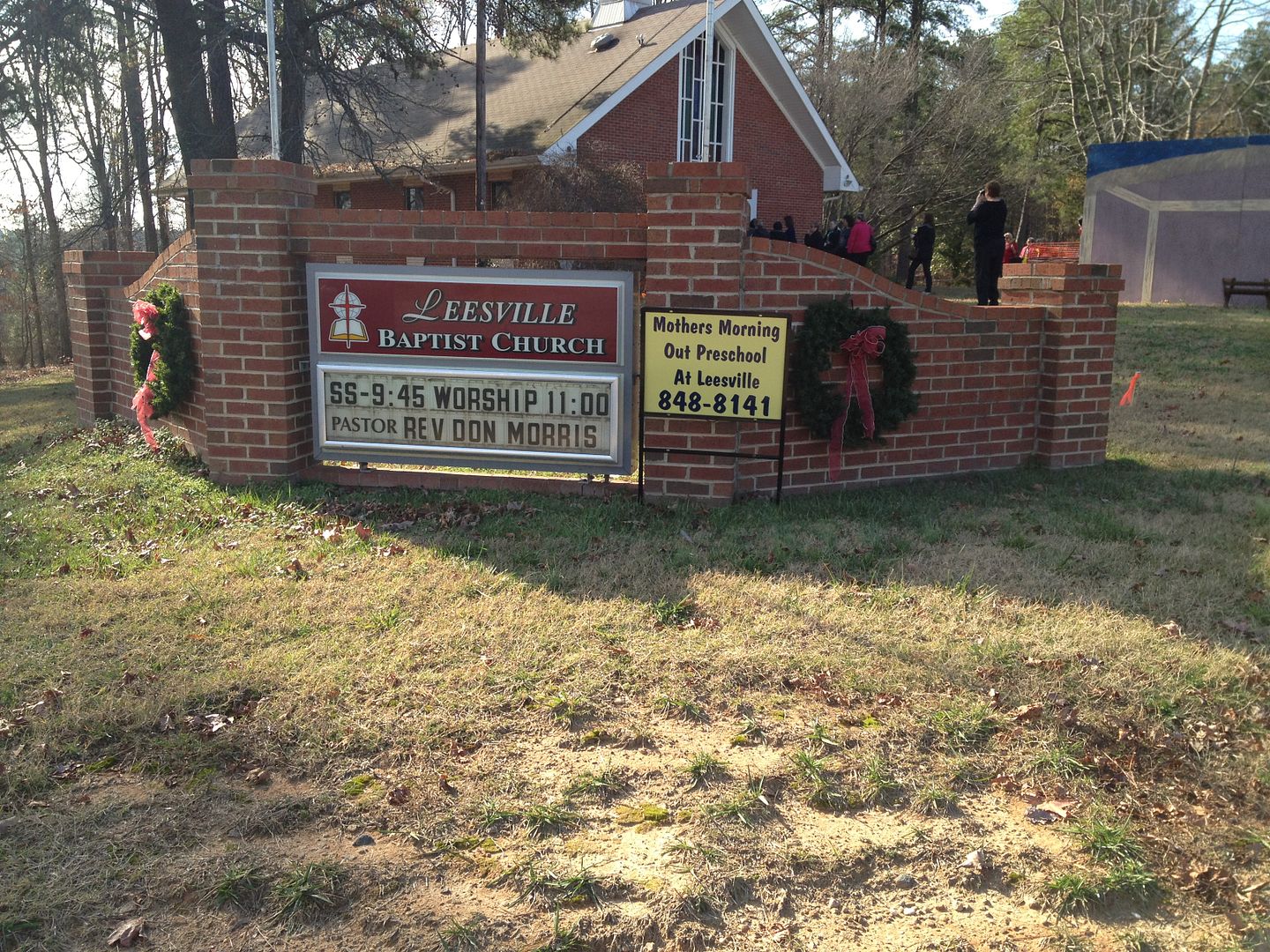 Leesville Baptist Church Clay Aiken News Network